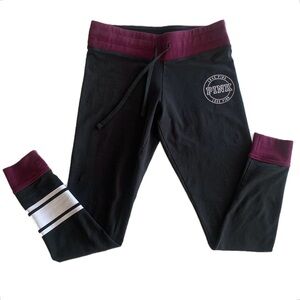 VS Pink Yoga Leggings Size SP